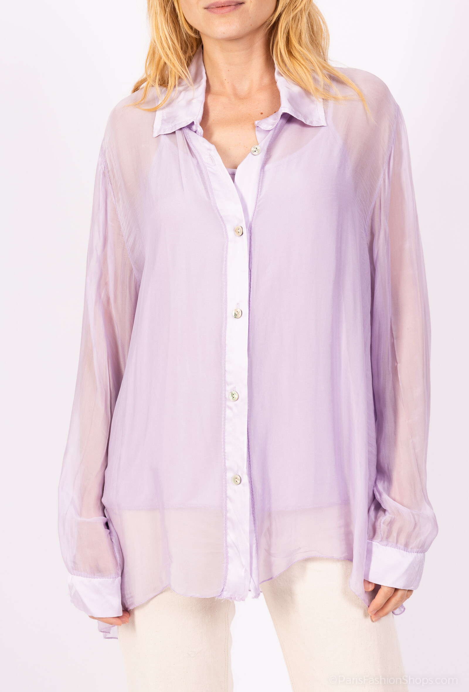 Großhändler Polita Paris - Seidenbluse