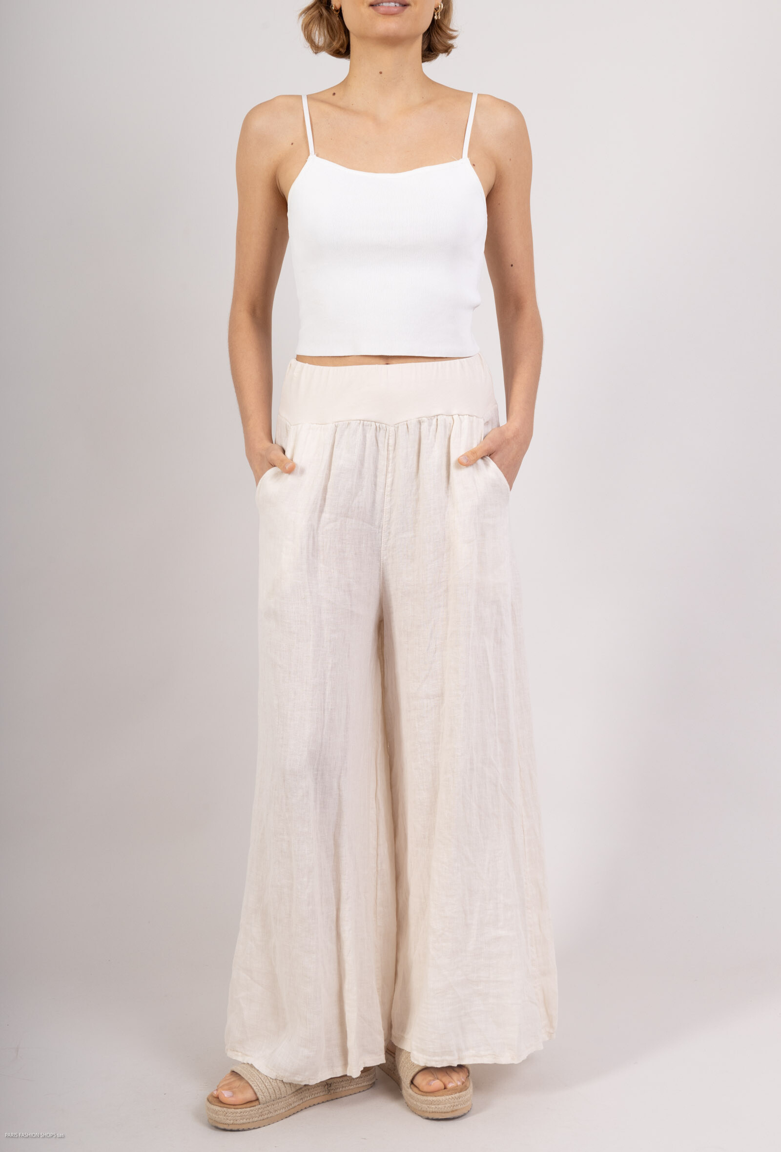 Wholesaler Polita Paris - Linen Pant