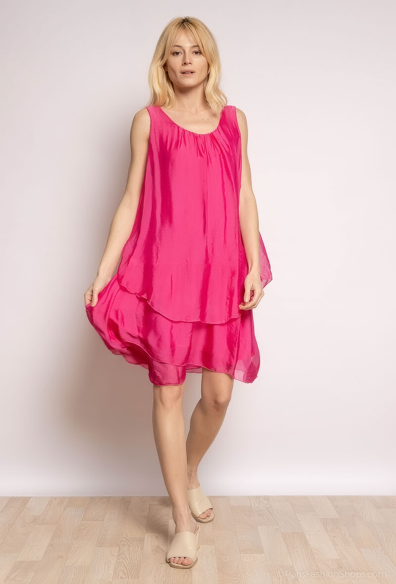 Wholesaler Polita Paris - Solid silk dress
