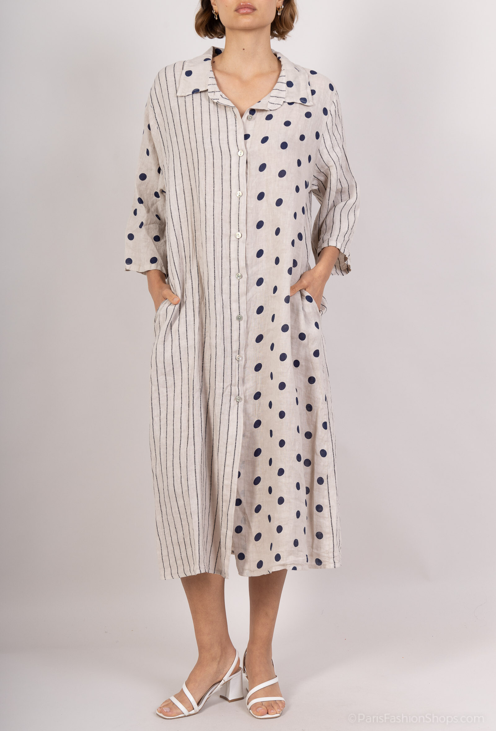 Wholesaler Polita Paris - Linen dress