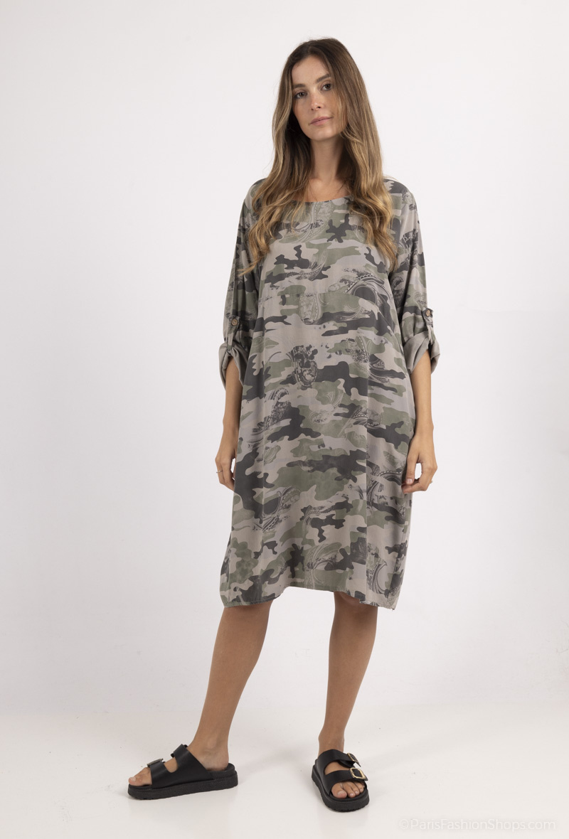 Wholesaler Pomelo - polyester printed blouse