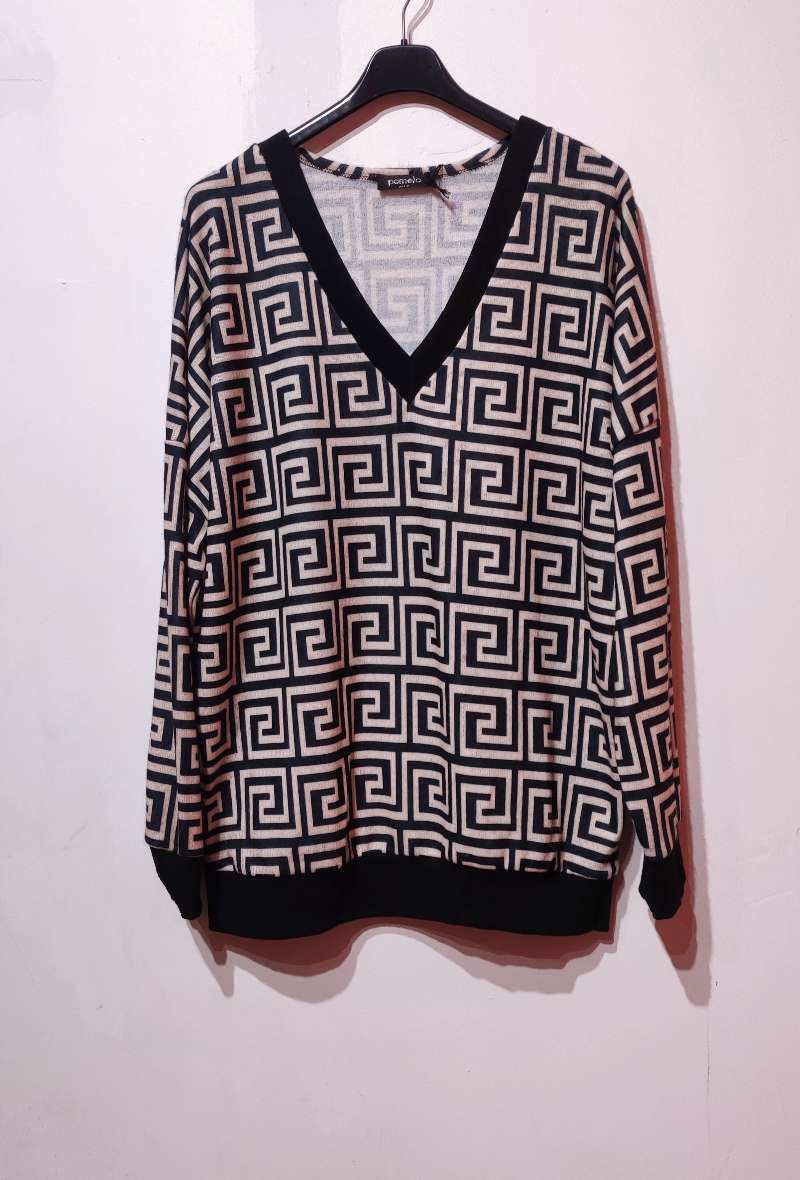 Grossiste Pomelo - Sweat ample imprimé