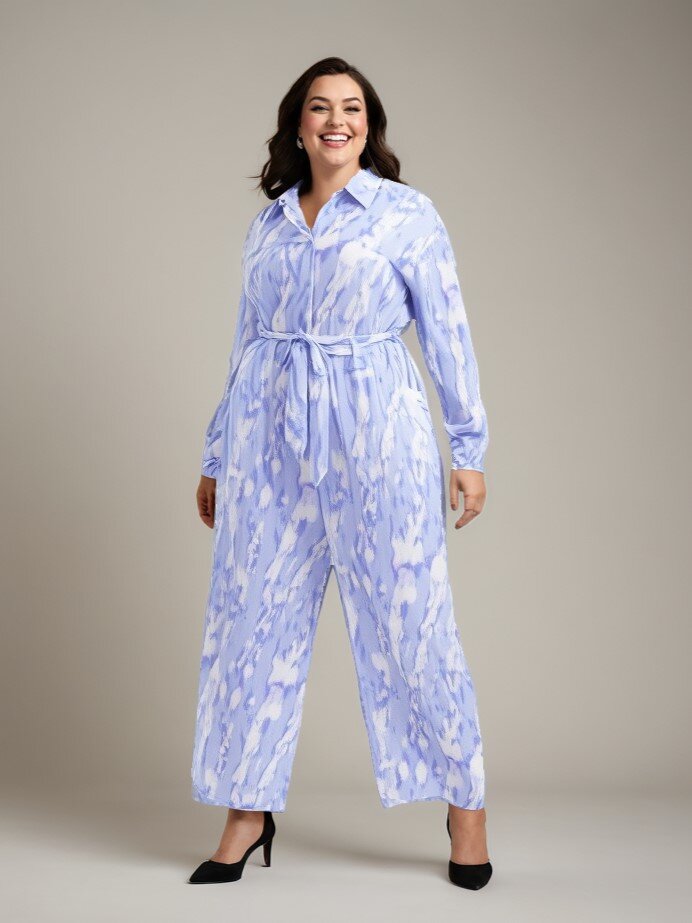 Großhändler Pomme Rouge Paris - Bedruckter Overall (C6531)