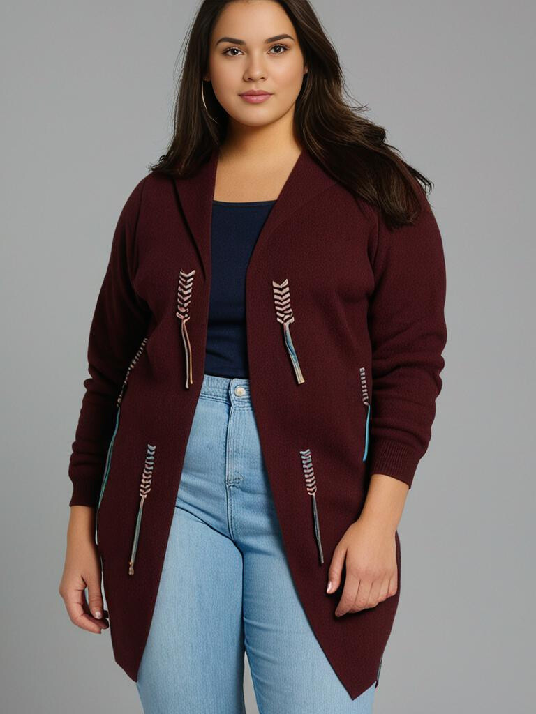 Grossiste Pomme Rouge Paris - Gilet rouge avec surpiqure coloré (JX083)