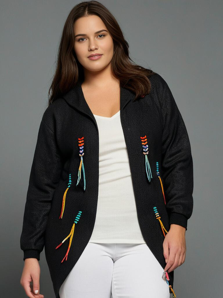 Grossiste Pomme Rouge Paris - Gilet gris avec surpiqure coloré (JX083)