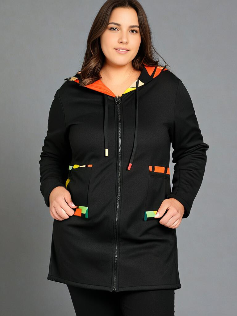Grossiste Pomme Rouge Paris - Manteau doublure moumoute (C6592)