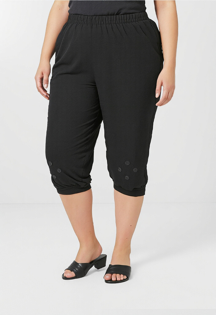 Grossiste Pomme Rouge Paris - Pantacourt avec multiples boutons (B158)