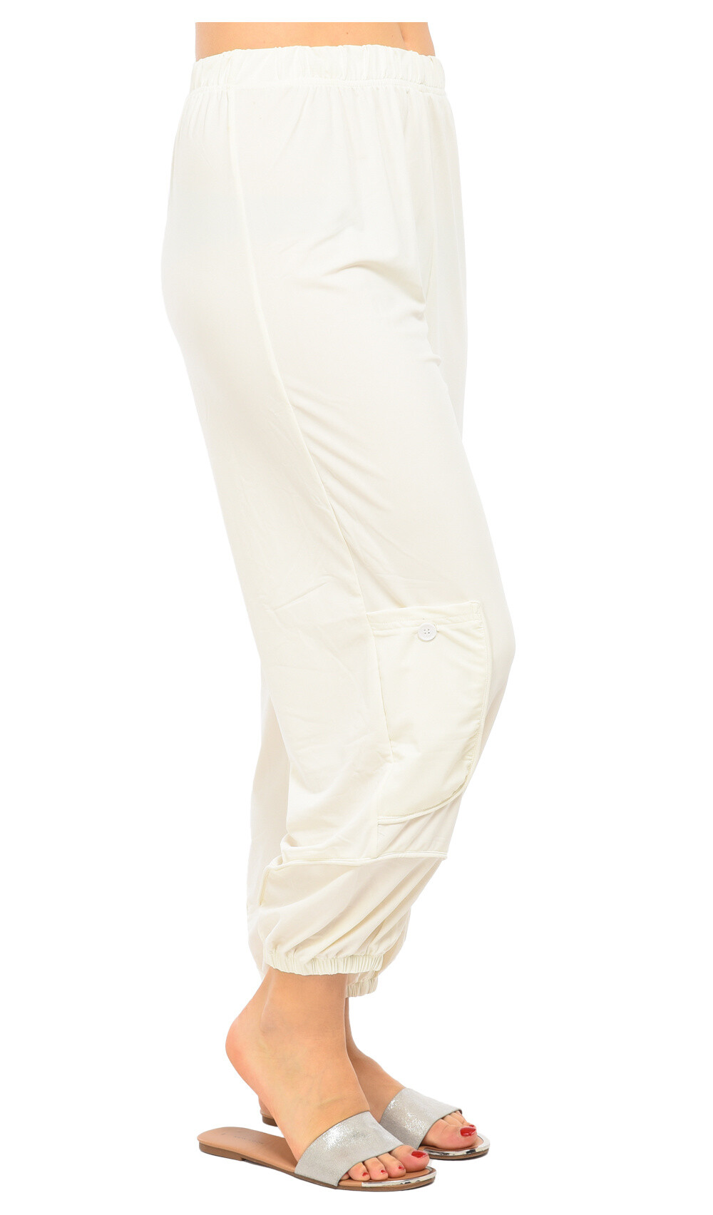 Wholesaler Pomme Rouge Paris - Ultra fluid neoprene pants (B152)