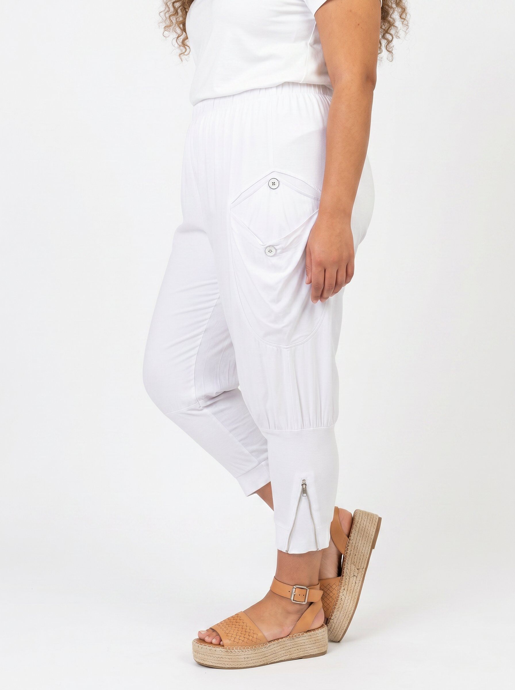 Grossiste Pomme Rouge Paris - Pantalon jogging grande taille (B82)
