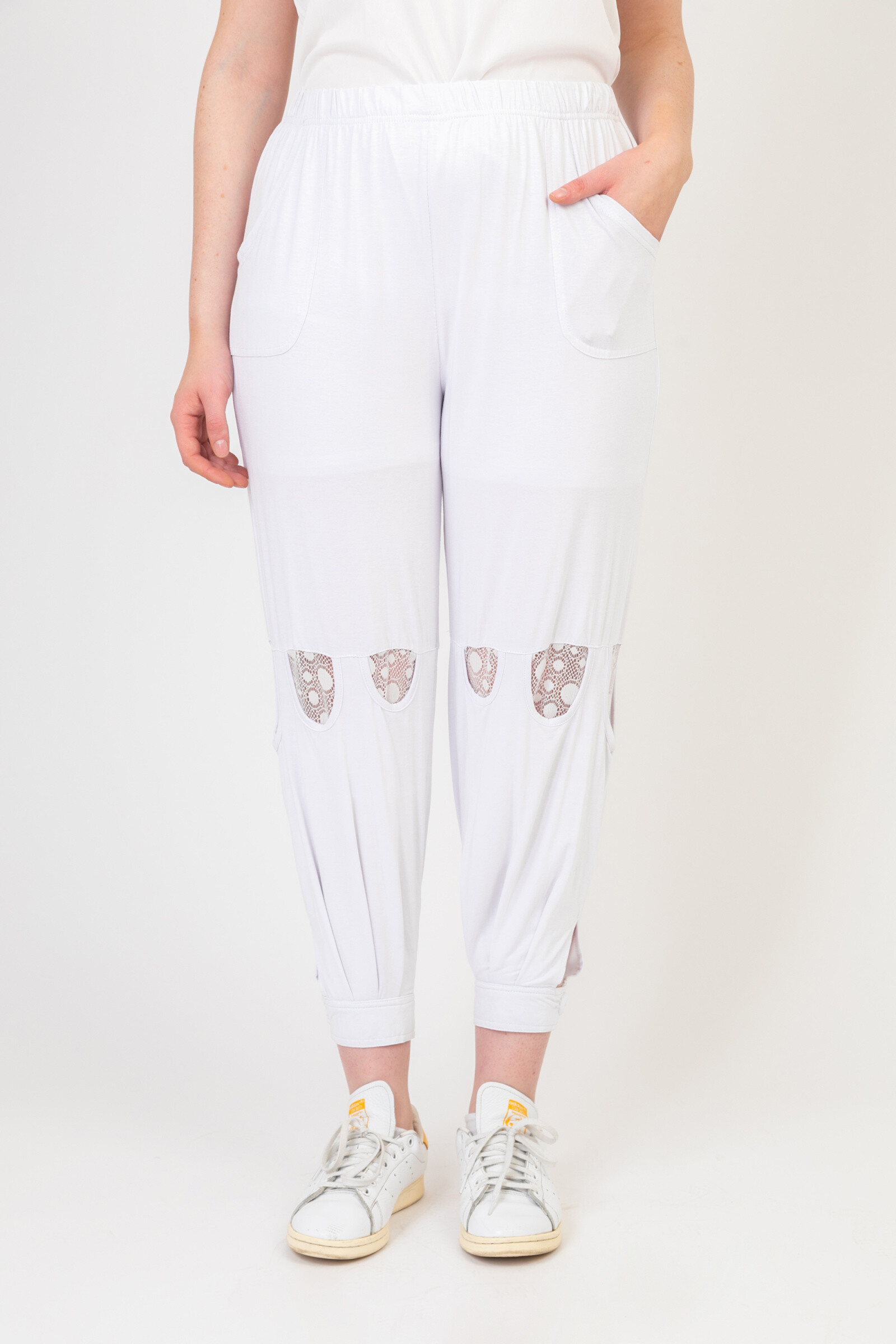 Grossiste Pomme Rouge Paris - Pantalon jogging ajouré (B83)