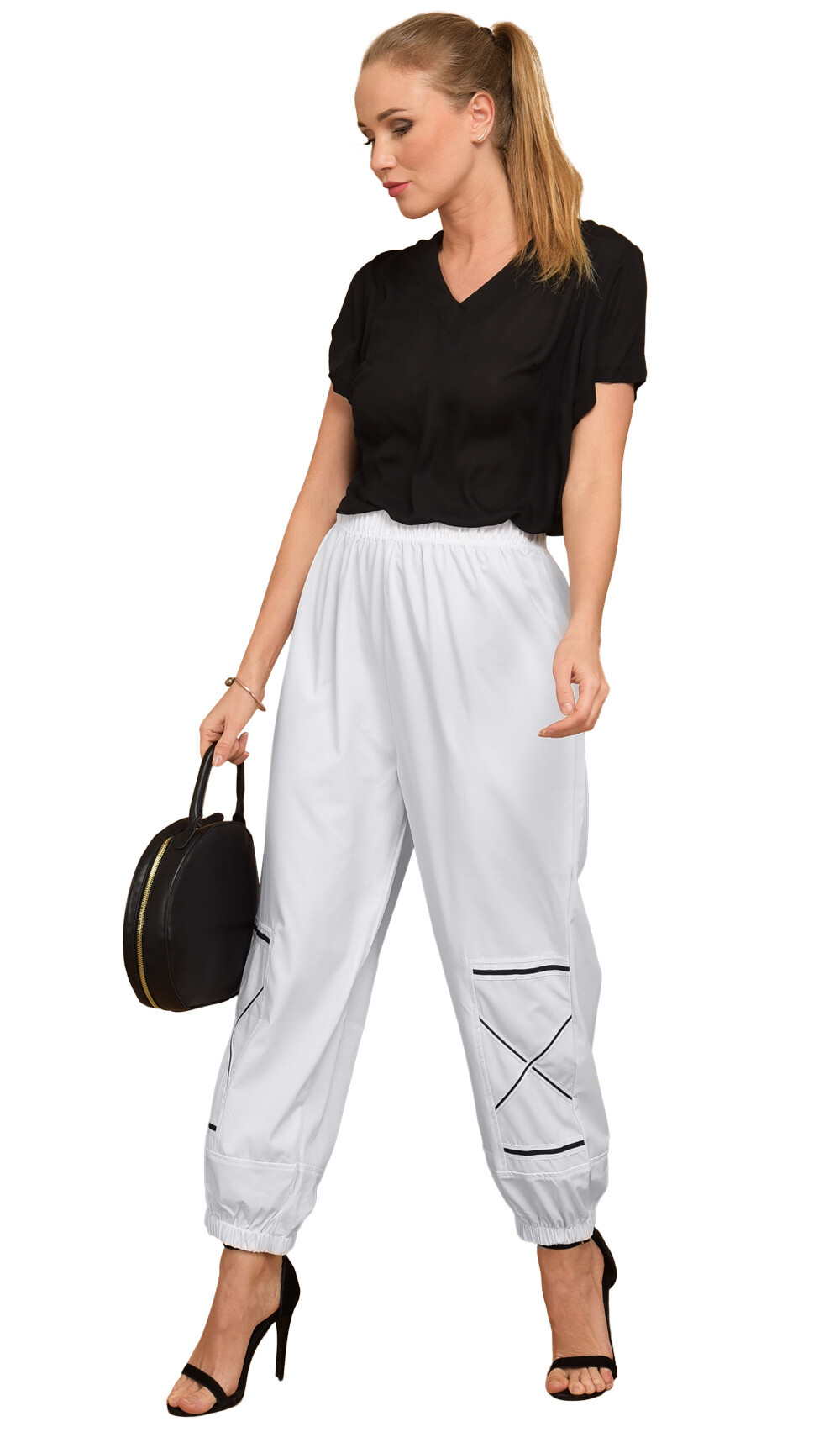 Wholesaler Pomme Rouge Paris - Large Size Sport Pants (B175)