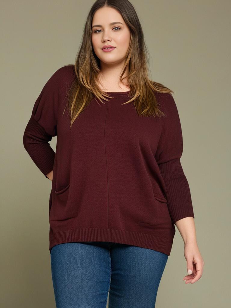 Großhändler Pomme Rouge Paris - Bordeaux Mesh Sweater (T1444)