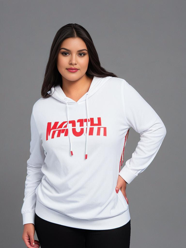 Mayorista Pomme Rouge Paris - Sudadera con capucha con estampado (A899)