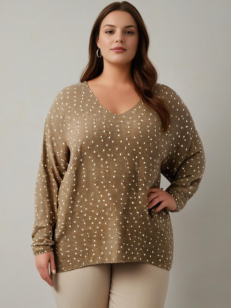 Großhändler Pomme Rouge Paris - Kamelpullover mit Erleichterung (T82830)