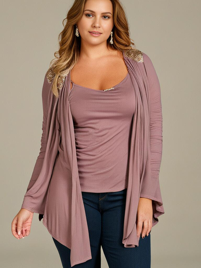 Wholesaler Pomme Rouge Paris - Rhinestone vest + top set (A327)
