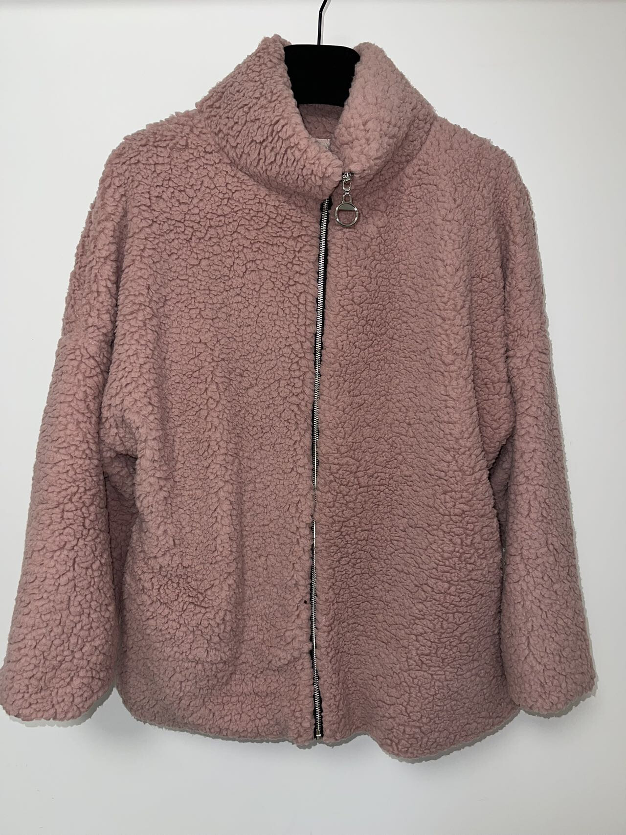 Grossiste Pomme Rouge Paris - Veste polaire rose (T5763)
