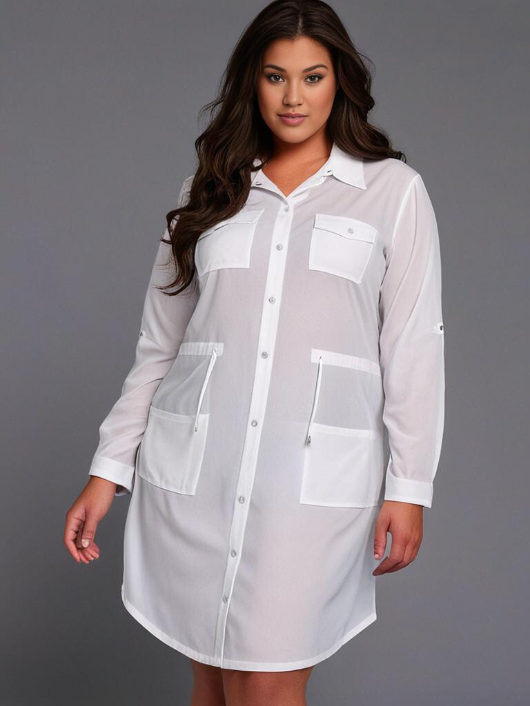 Grossiste Pomme Rouge Paris - Veste-Robe unie (C6525)
