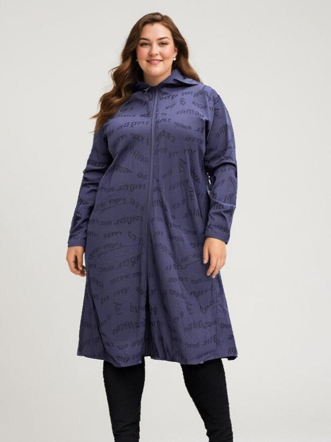 Grossiste Pomme Rouge Paris - Veste imprimé gris (C6501)