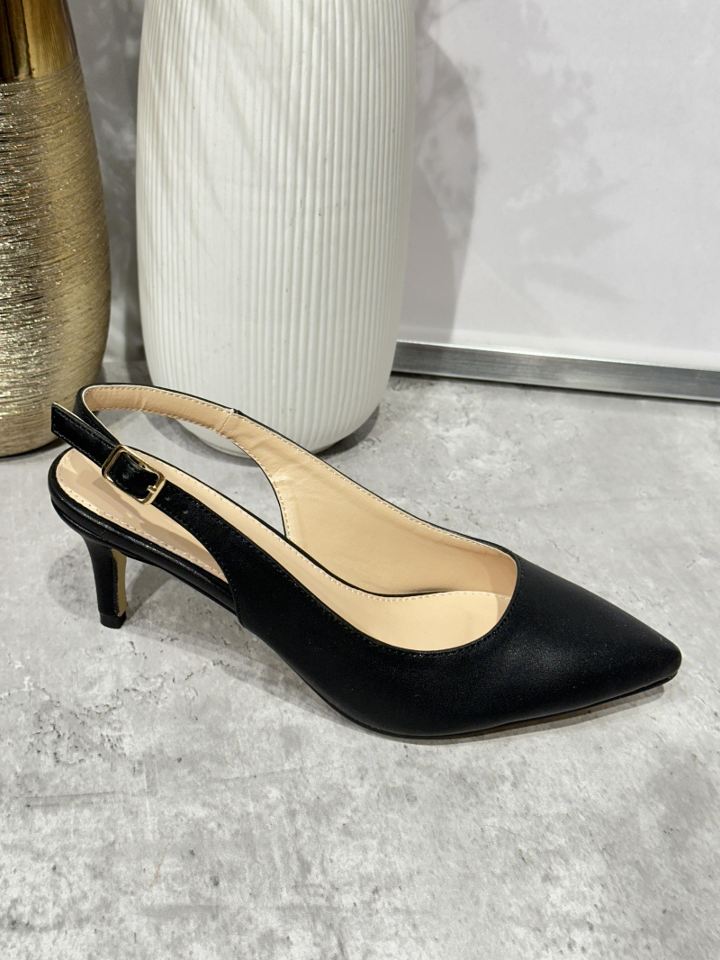 Grossiste Poti Pati - SP002 escarpins simples avec attache arrière hauts de 7cms