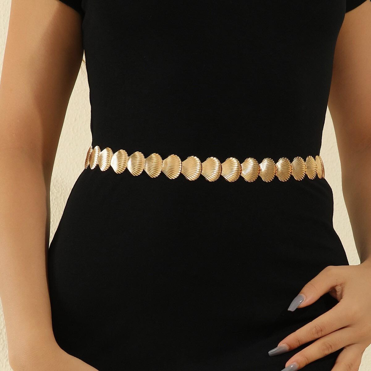 Grossiste PRESTILA - Ceinture Coquillage Extensible
