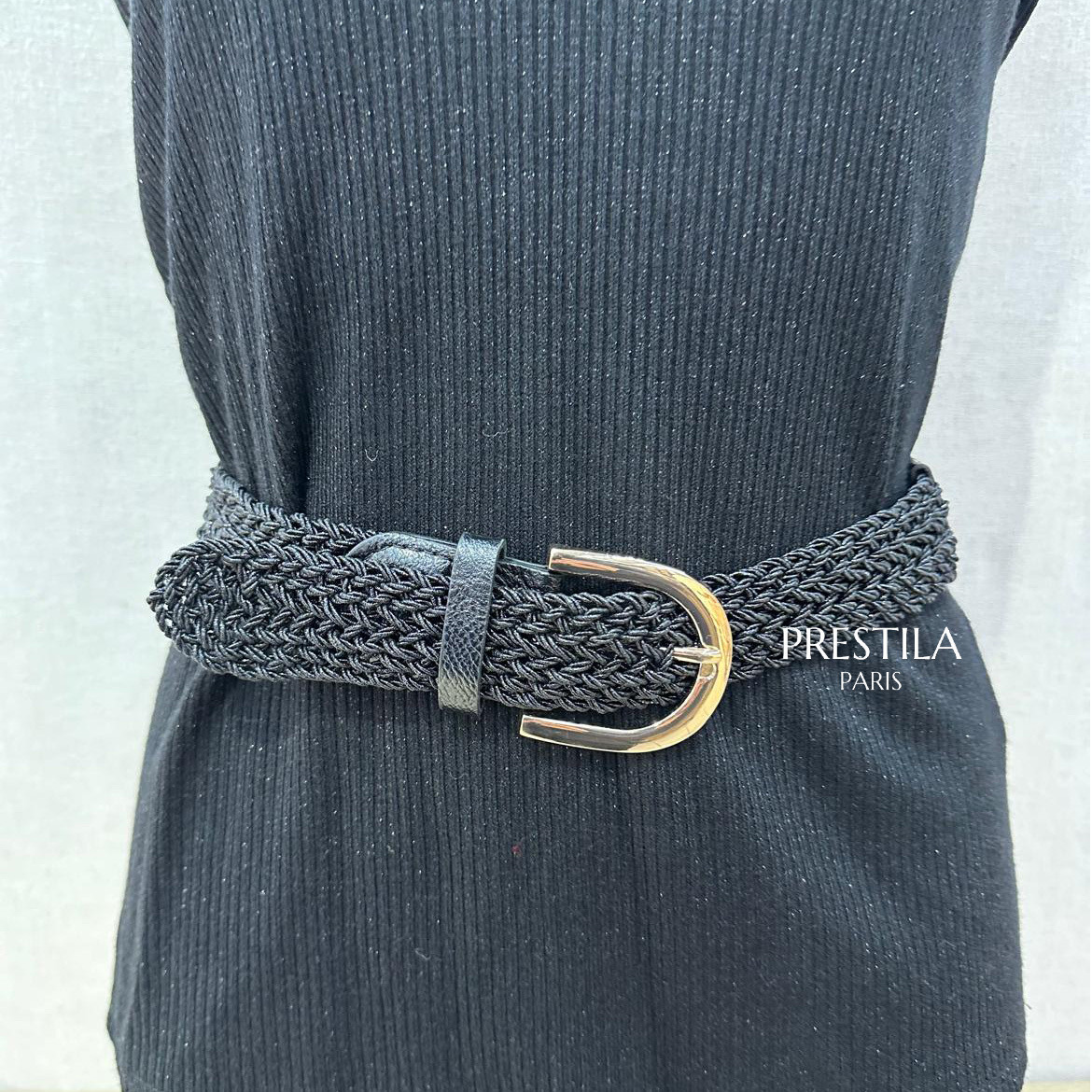 Wholesaler JH STORE - Shiny Braided Elastic Belt