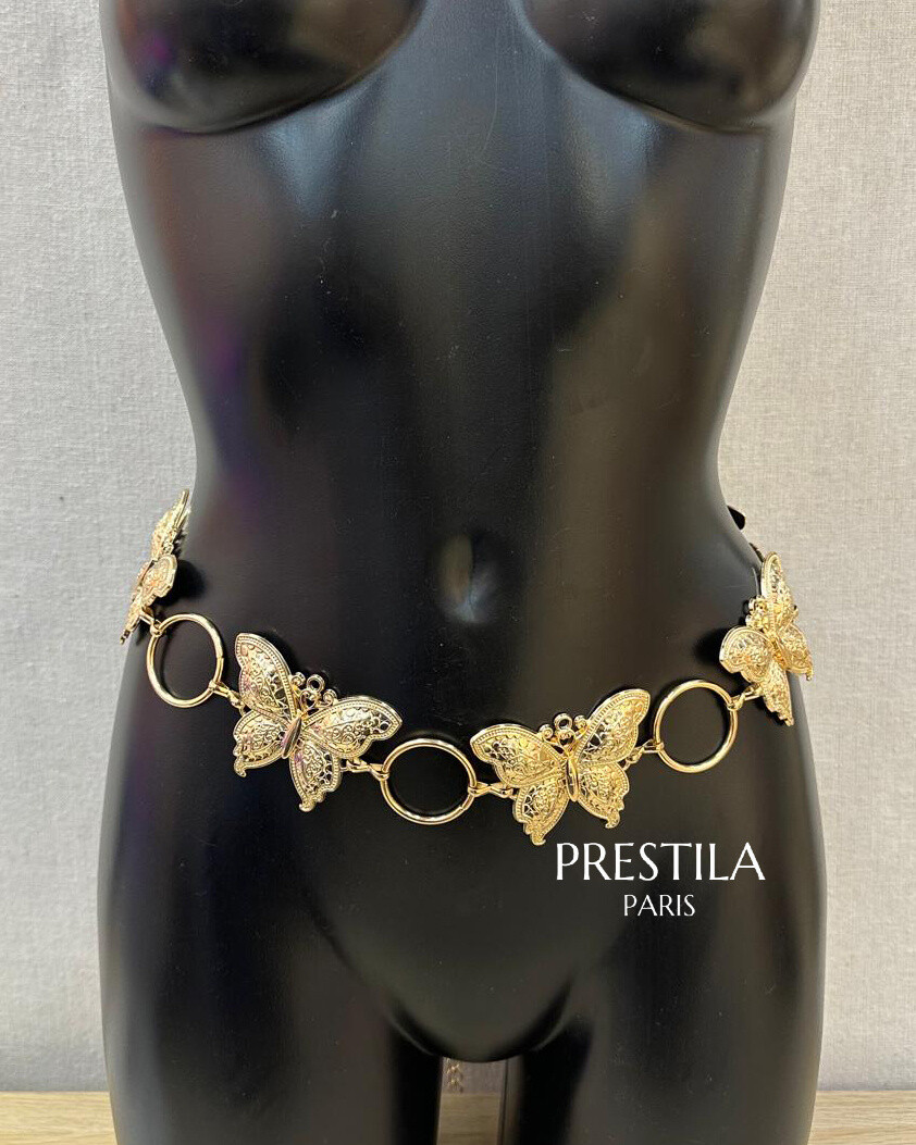 Mayorista PRESTILA - Cinturón de la cadena de mariposas