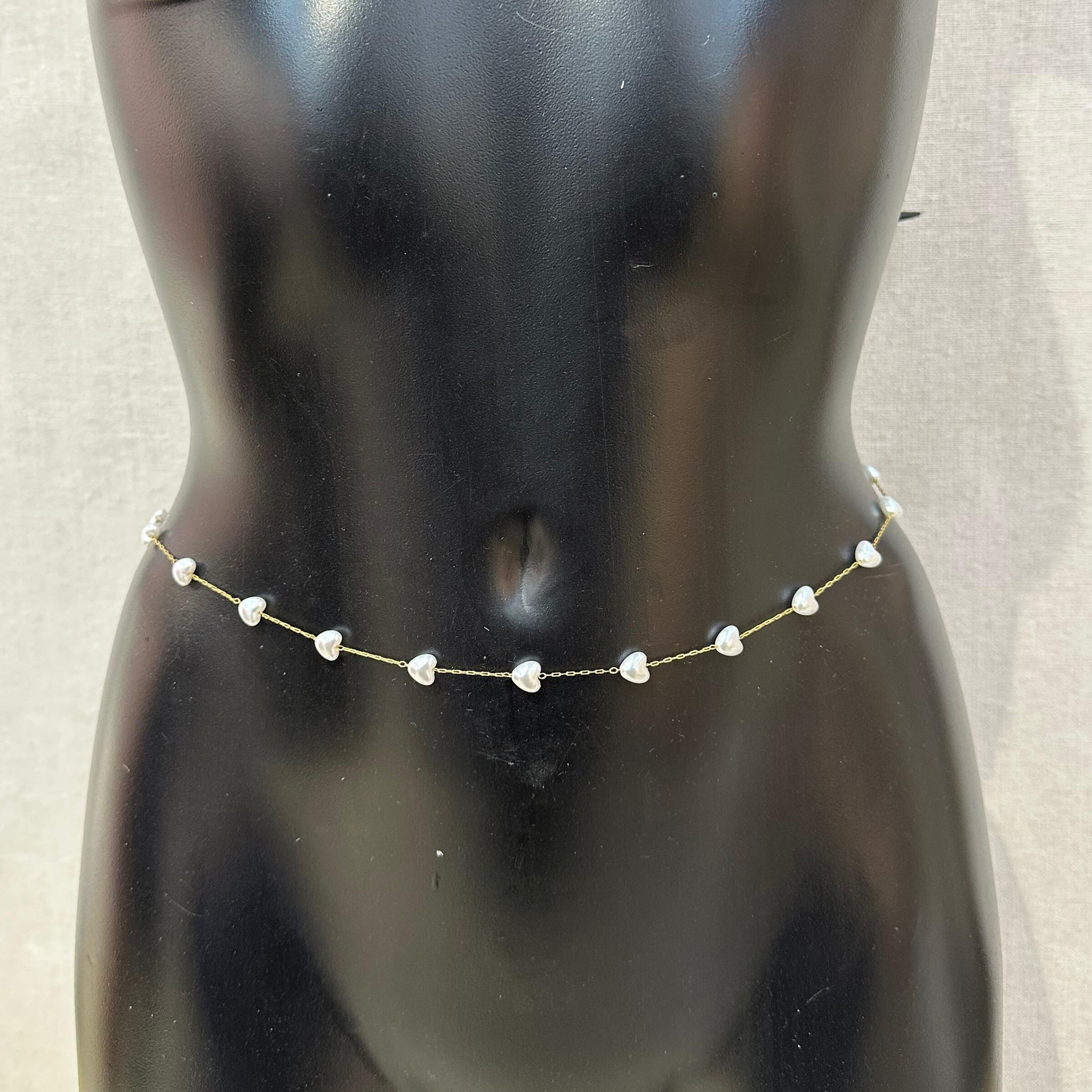 Grossiste PRESTILA - Ceinture Bijoux Coeur Acier Inoxydable