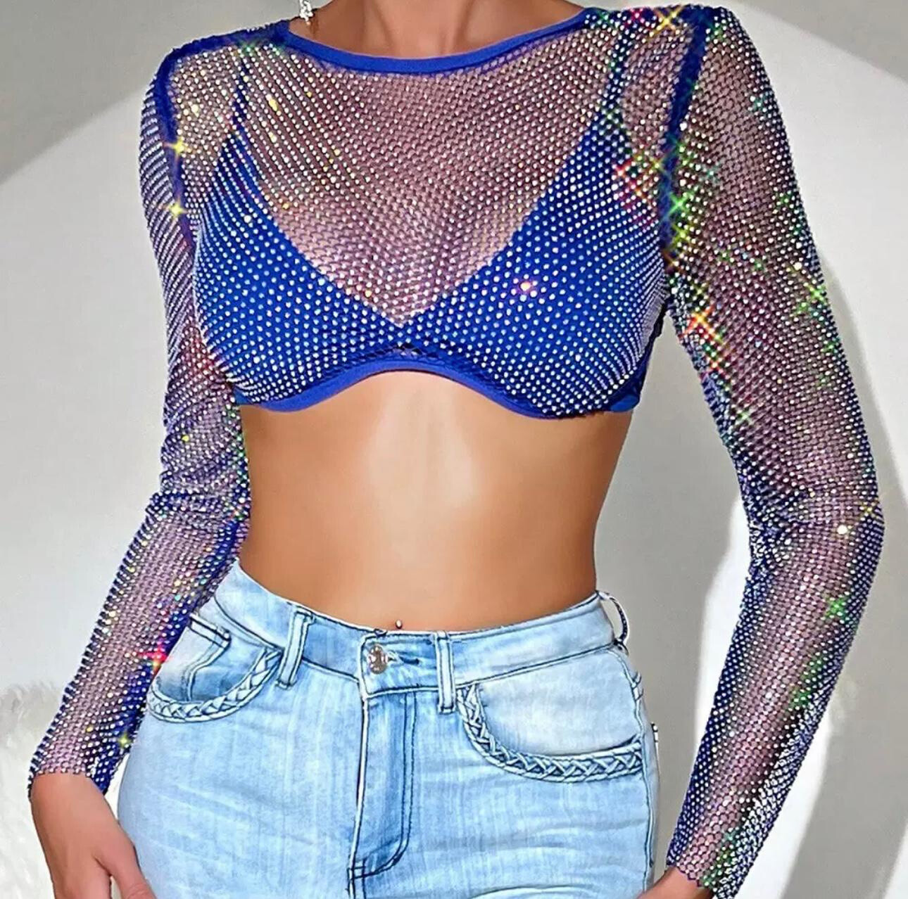 Grossista PRESTILA - Top Strass
