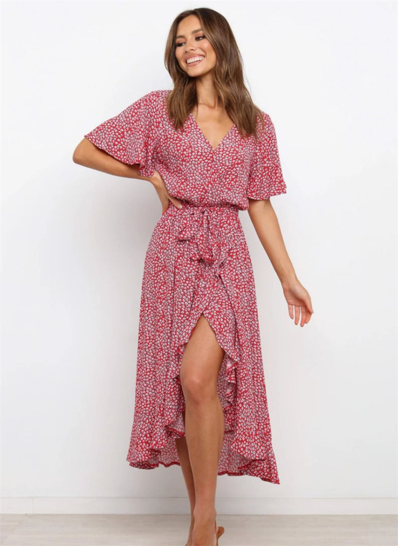 Mayorista PRETTY SUMMER - Vestido largo Rojo