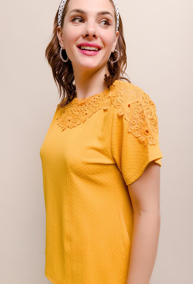 Mayorista Princesse - Blusa con encaje