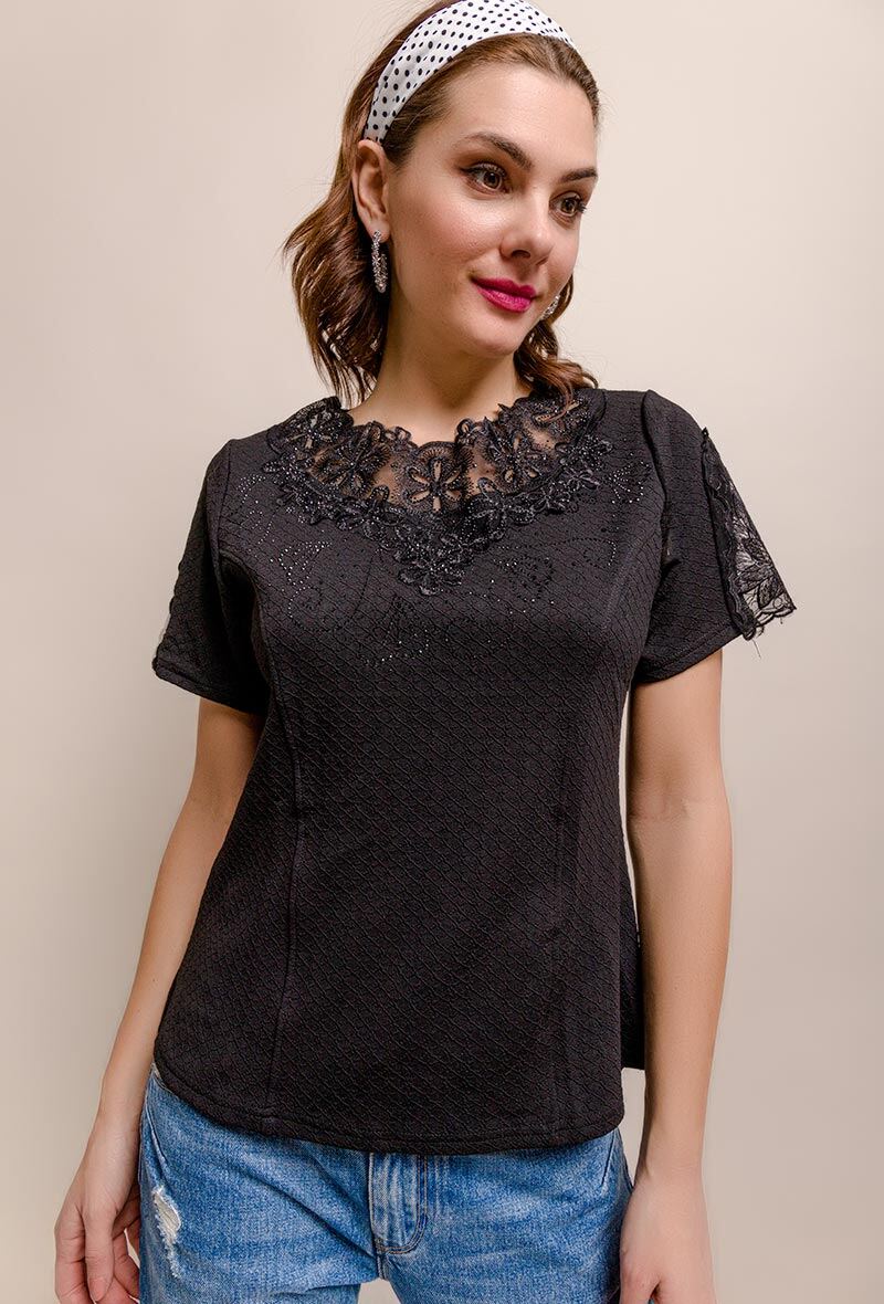 Mayorista Princesse - Blusa con encaje