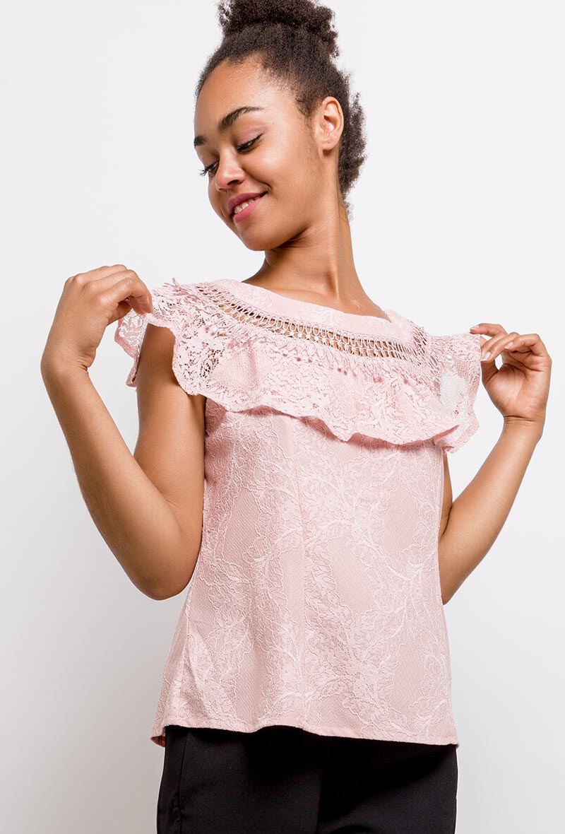 Mayorista Princesse - Blusa de encaje