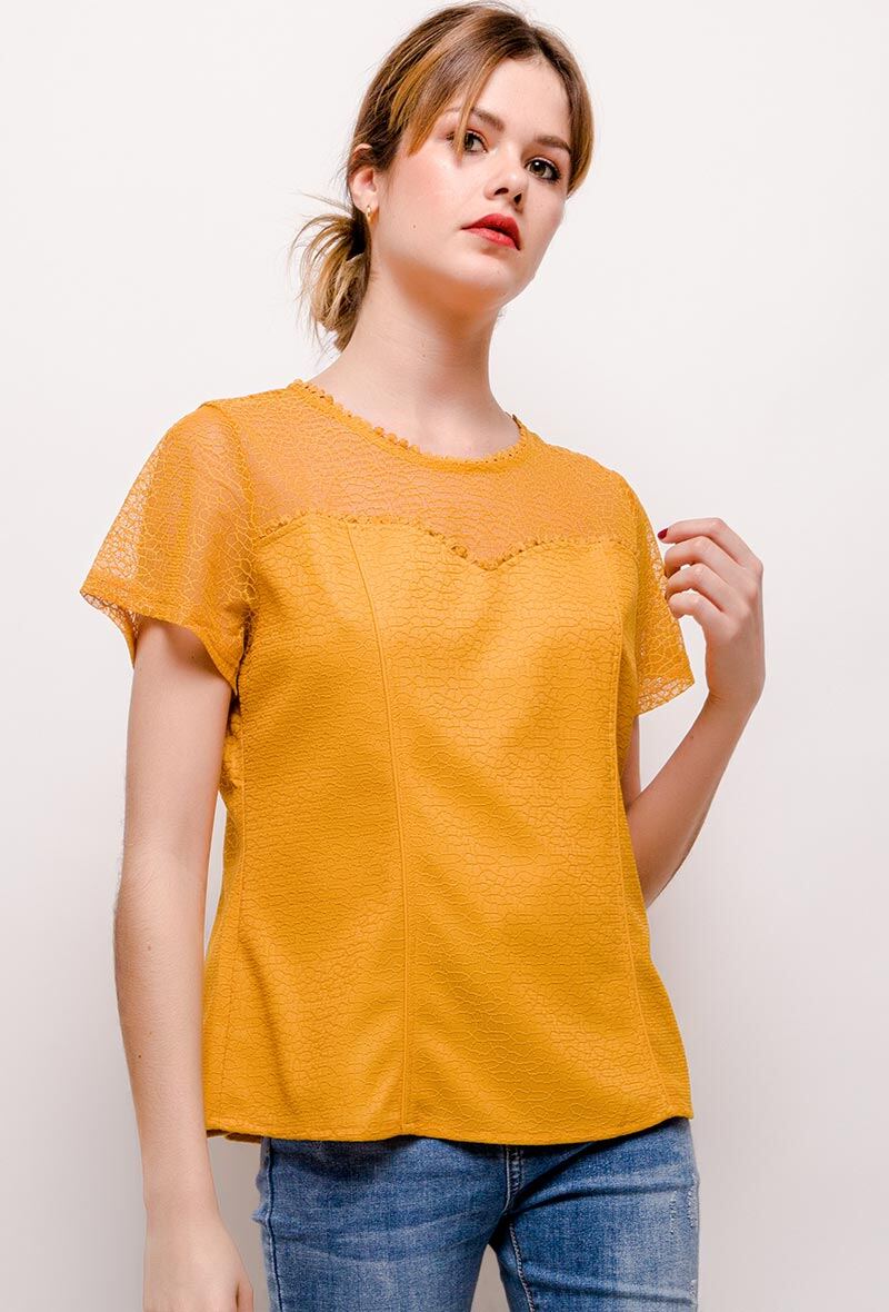Mayorista Princesse - Blusa con encaje