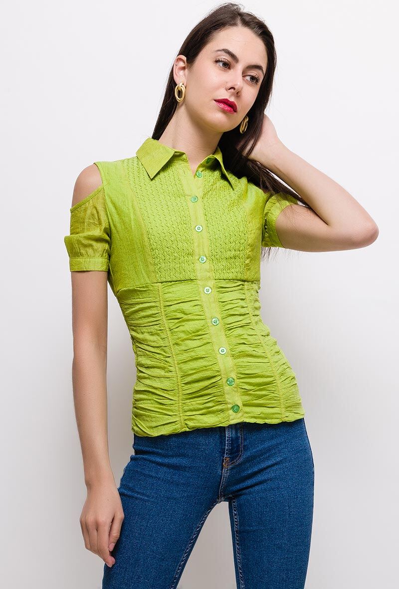 Mayorista Princesse - Camisa con hombros descubiertos