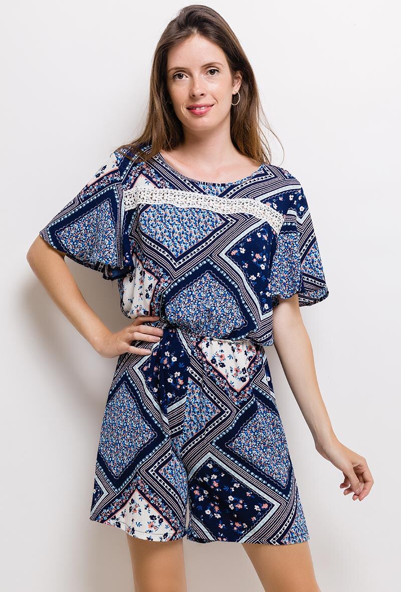 Mayorista Princesse - Mono corto con estampado