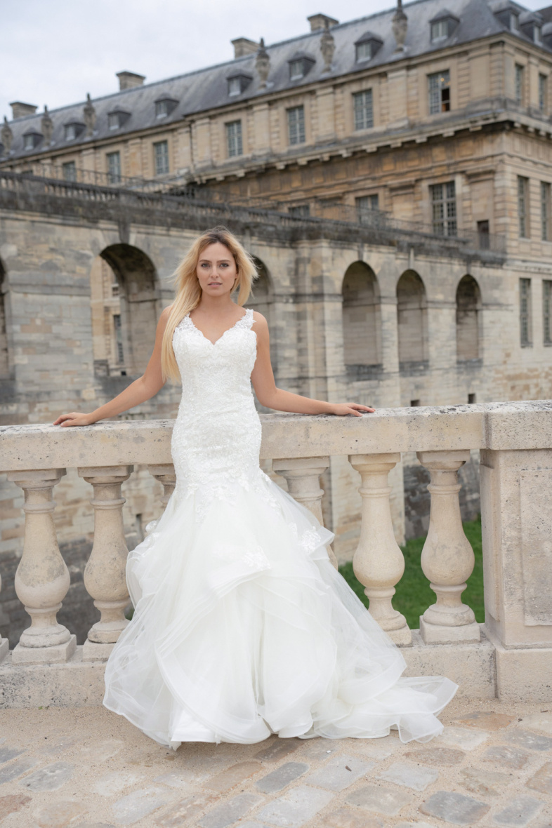 Grossiste Promarried - Robe de mariée sirène DL014 ivoire