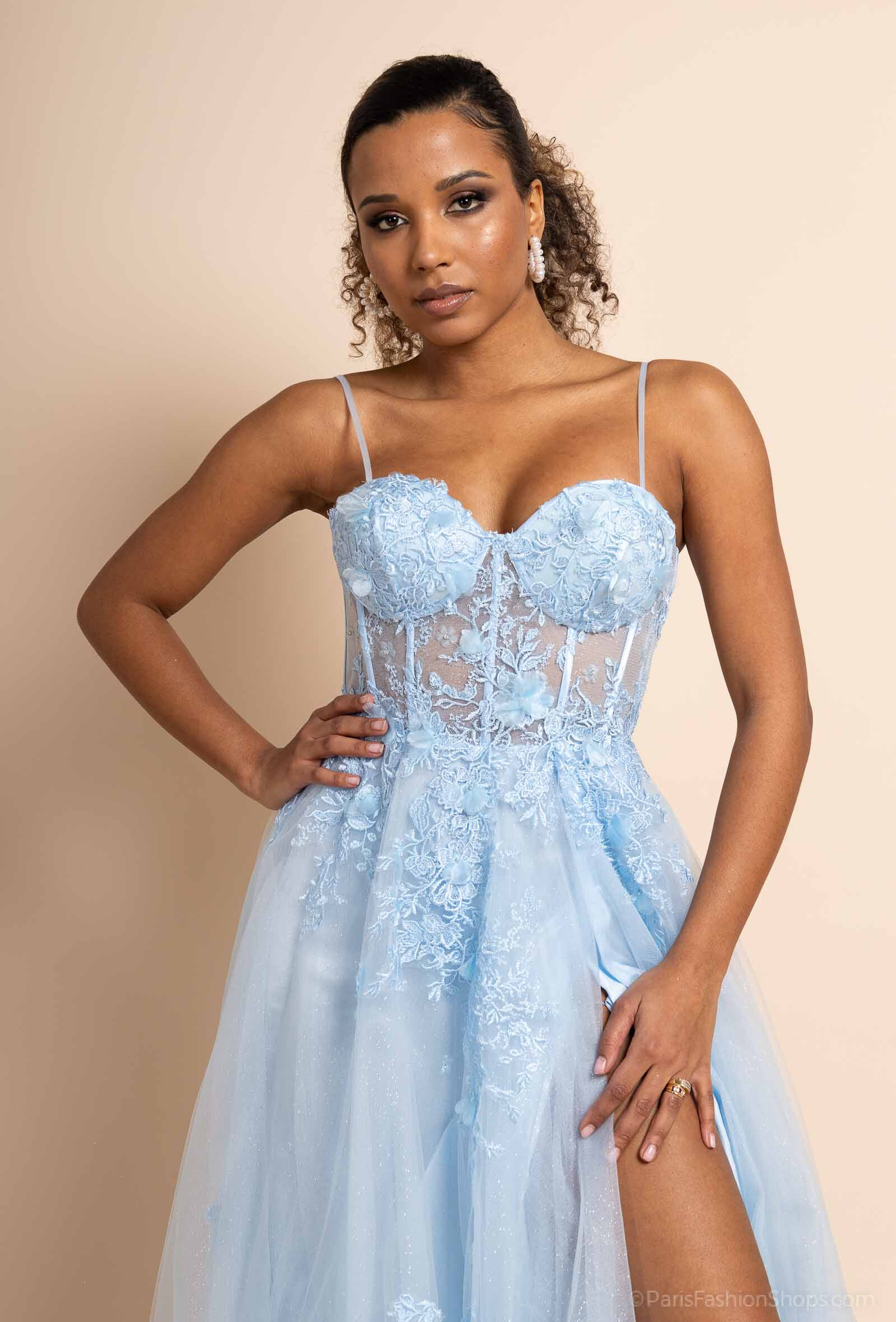 Grossiste Promarried - Robe de Cocktail Élégante en Tulle – Charme et Raffinement
