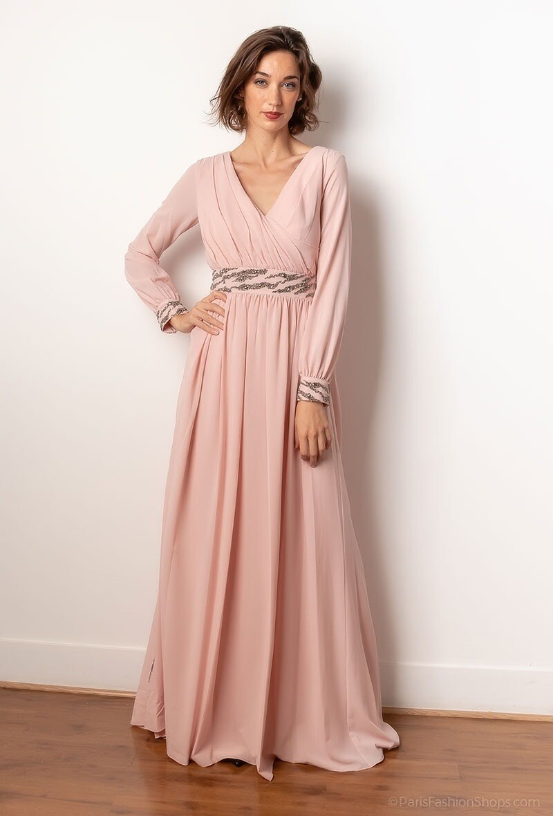 Grossiste Promarried - Robe de cocktail cache cœur