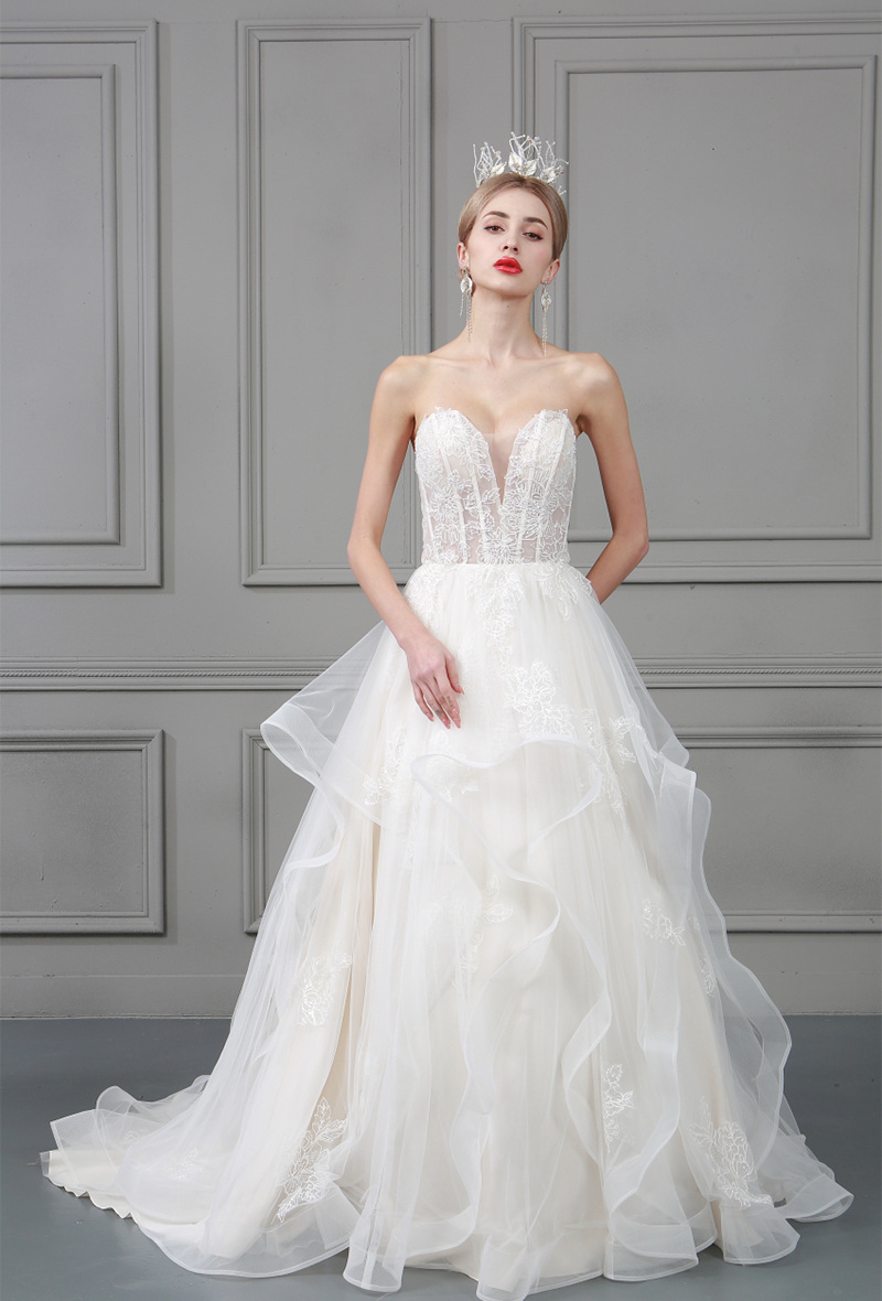 Grossiste Promarried - Robe ivoire