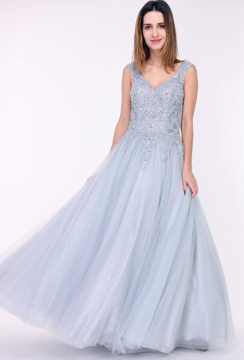 Großhändler Promarried - GRAUES KLEID