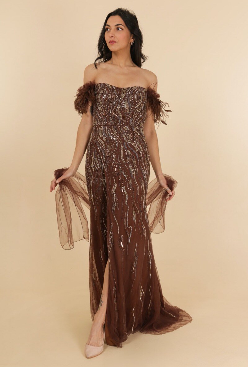 Grossiste Promarried - Robes de soirée Marron