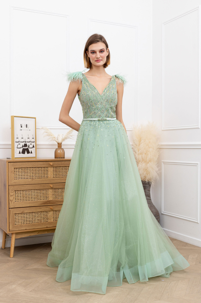 Grossiste Promarried - Robe de cocktail GREEN