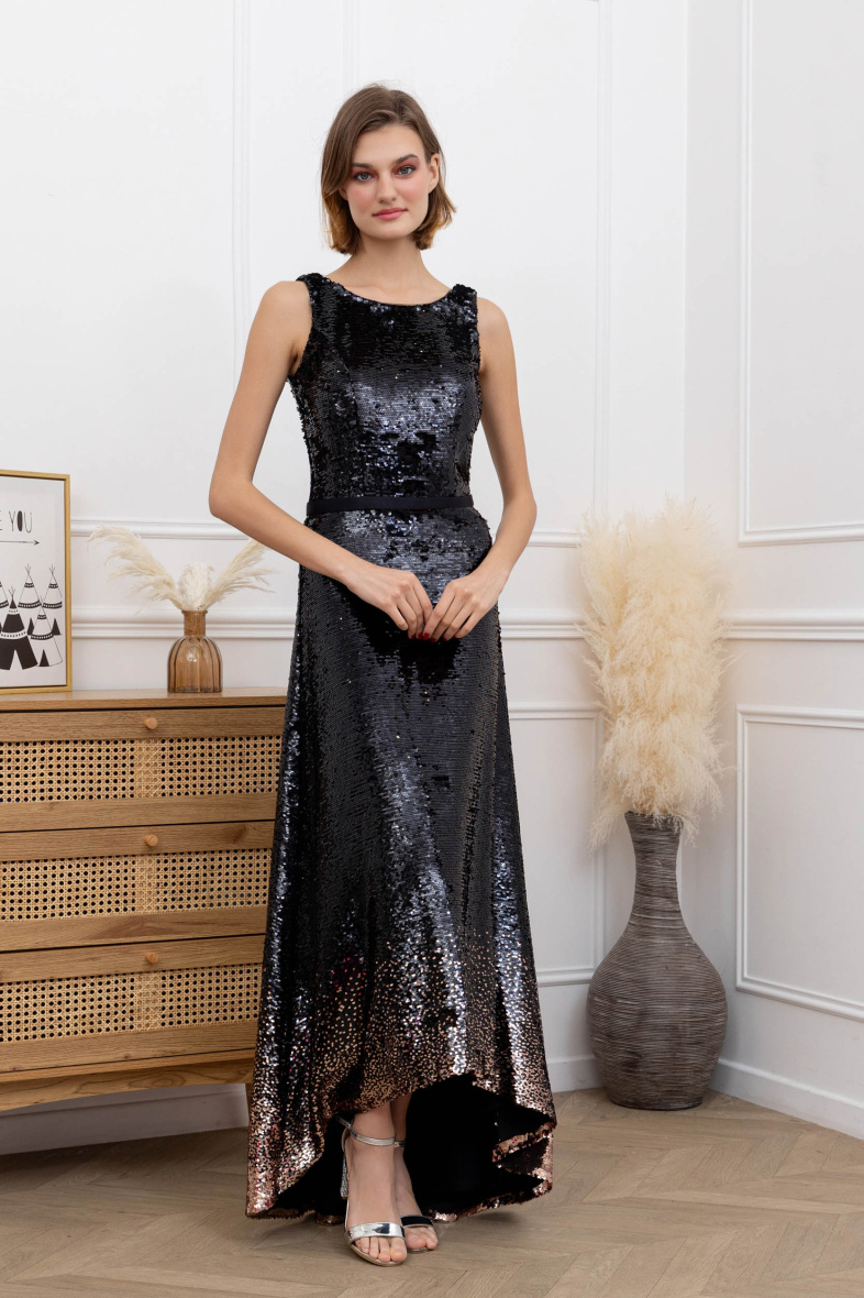 Grossiste Promarried - Robe de cocktail BLACK/GOLD