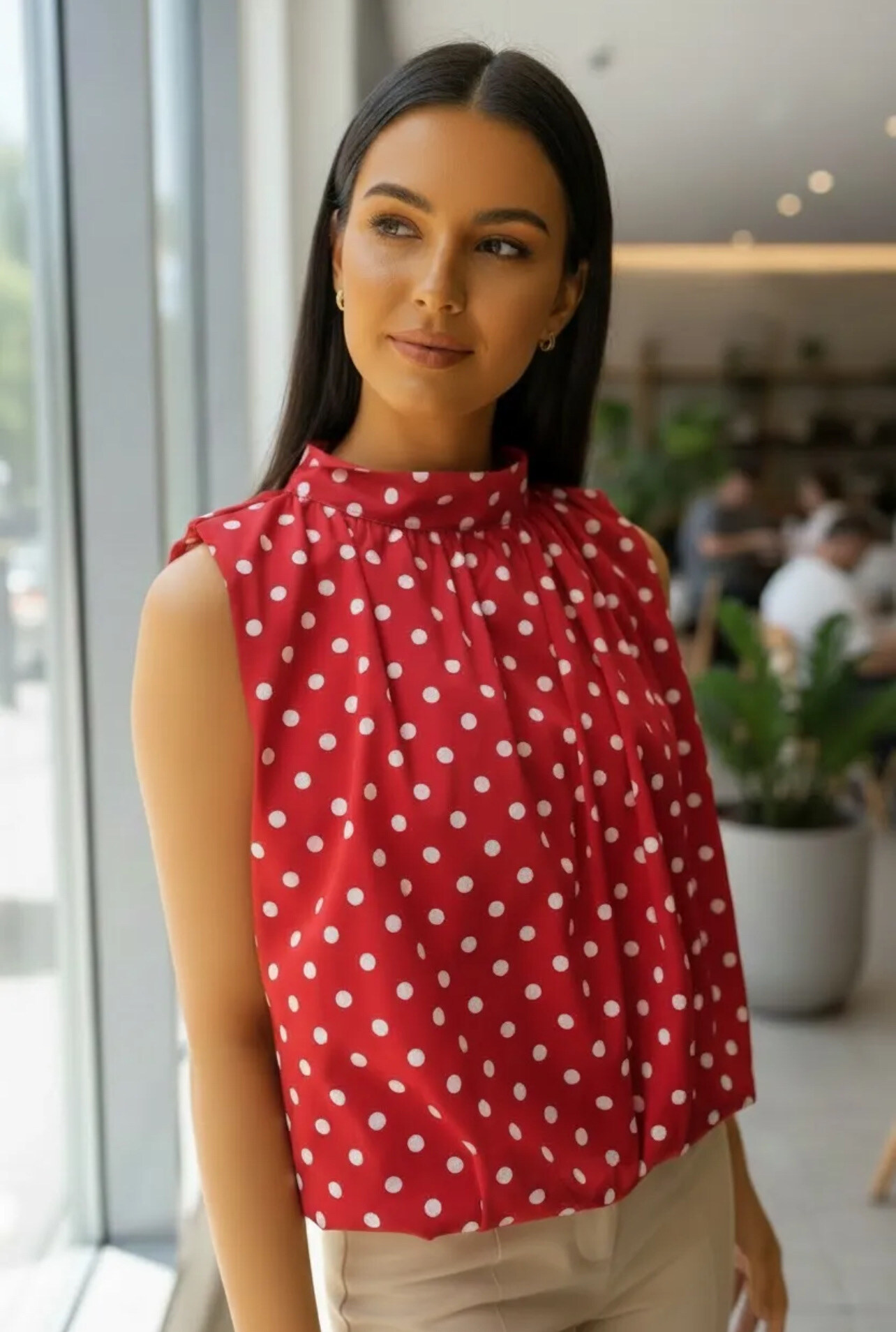 Mayorista PROMISE - Blusa con lazo para anudar en la espalda