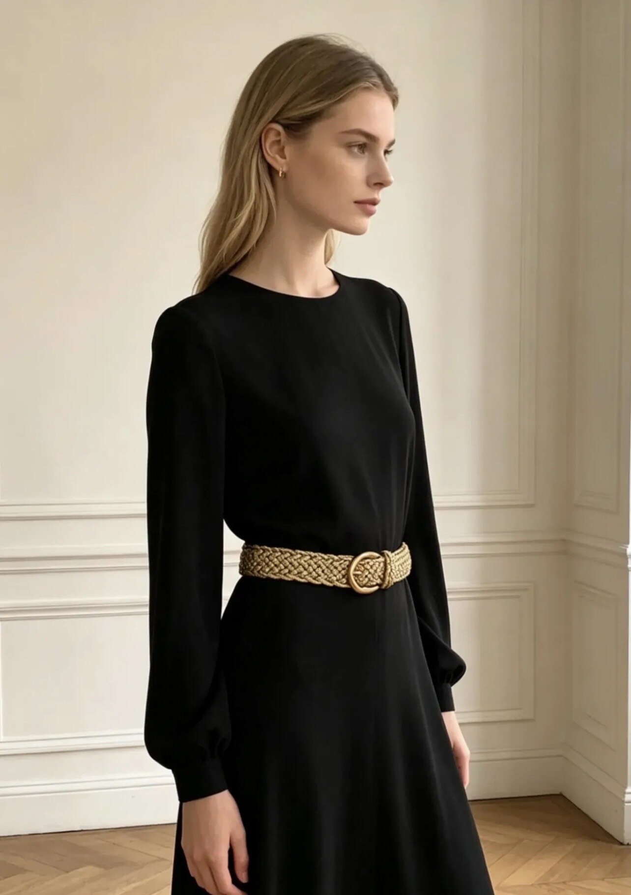 Grossista PROMISE - Cintura elastica con fibbia in metallo