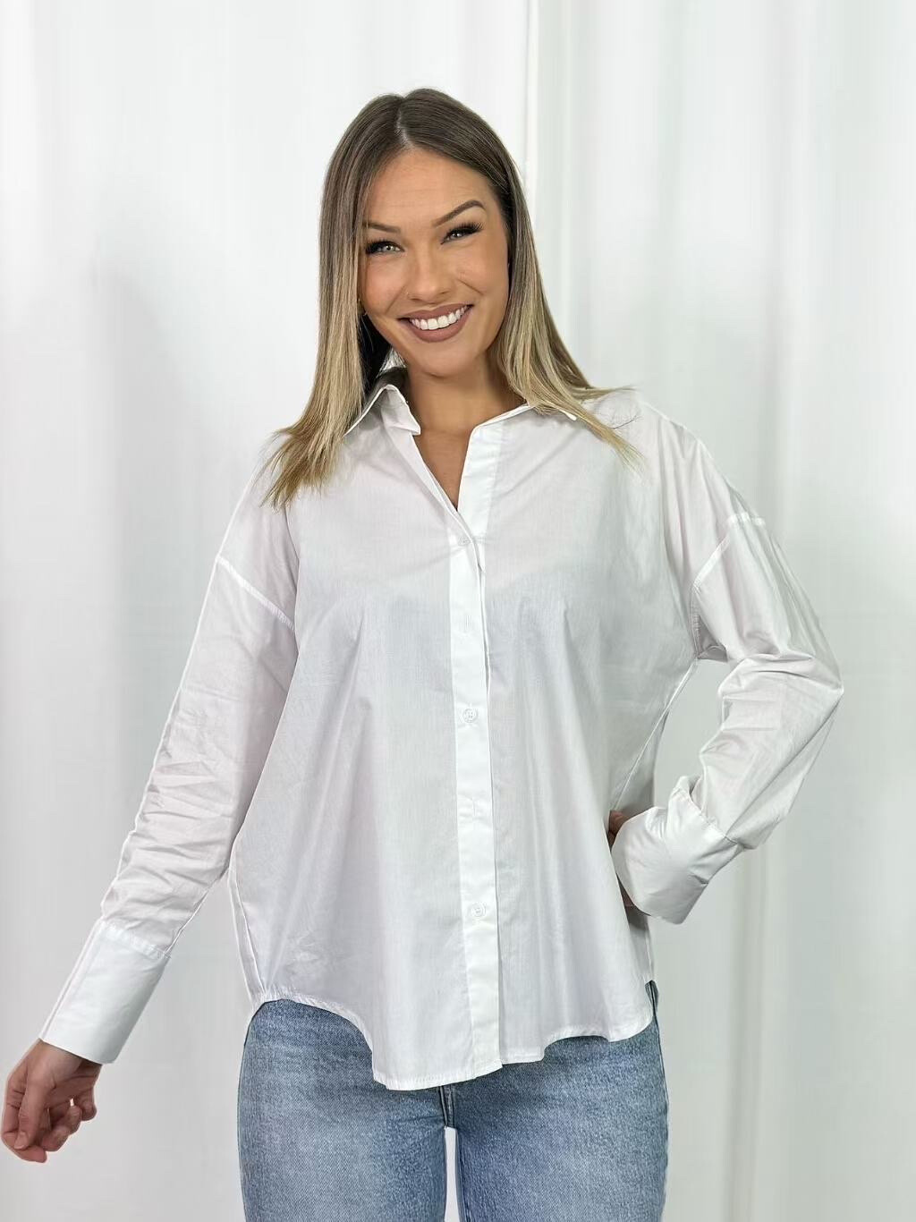 Grossista PROMISE - Camicia di cotone di base