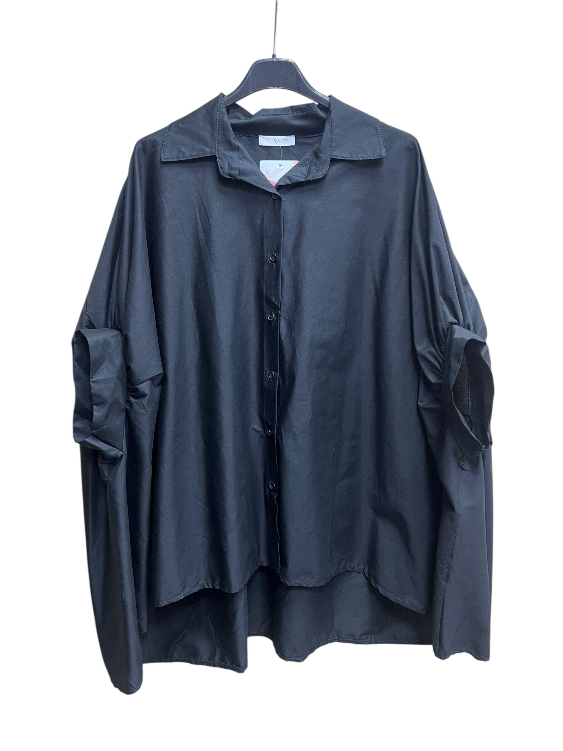 Wholesaler PROMISE - Oversize shirt in cotton poplin
