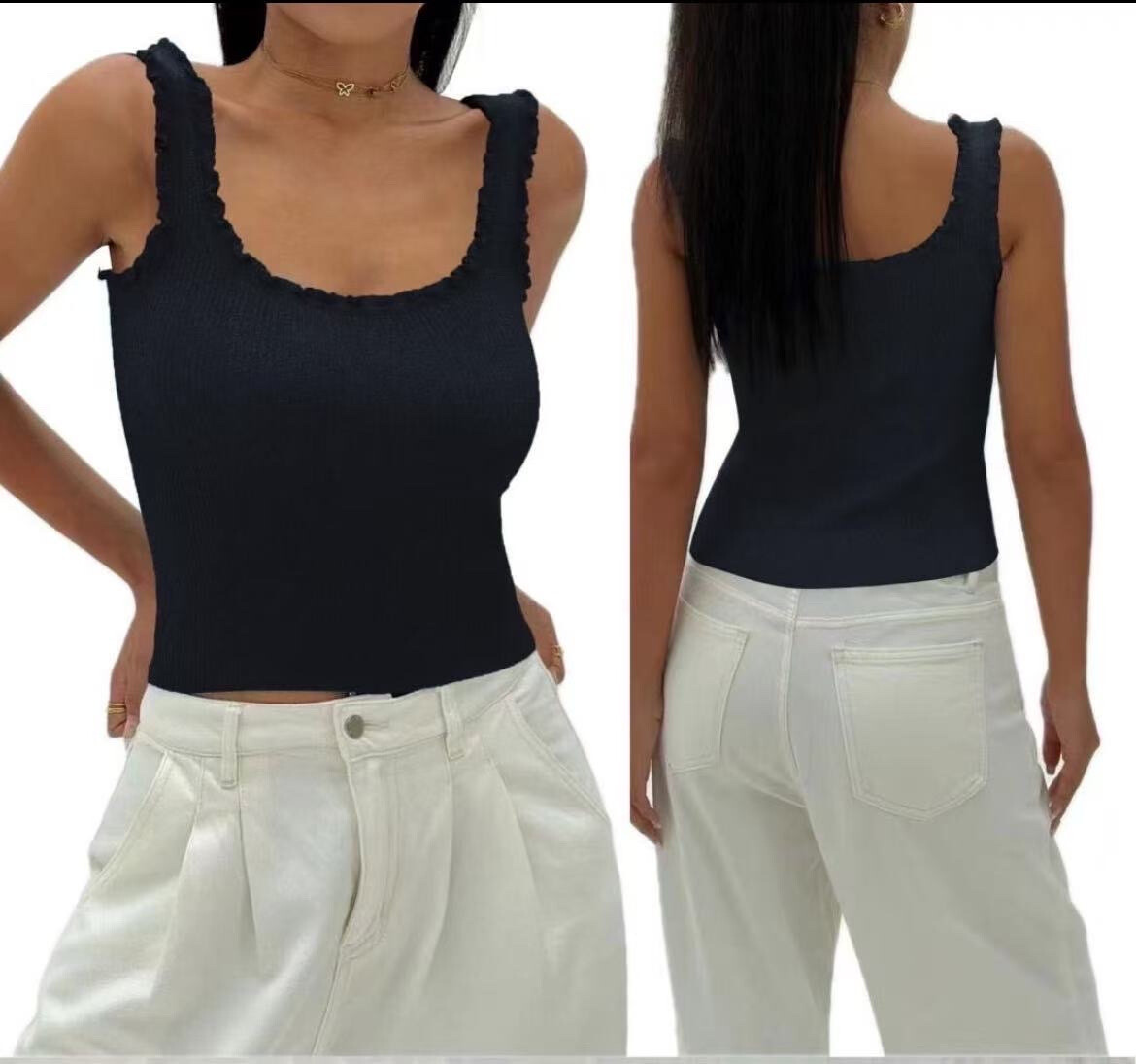 Großhändler PROMISE - Strick -Tanktop