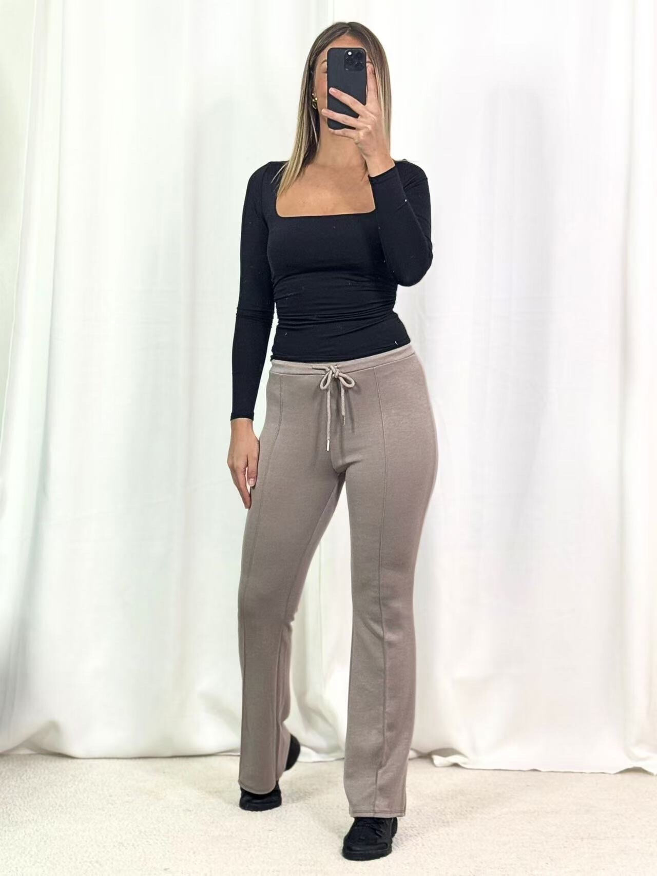 Grossista PROMISE - Pantaloni intrecciati di bagliori