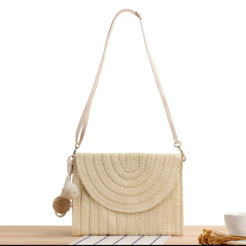 Wholesaler PROMISE - Crossbody shoulder bag with pompoms